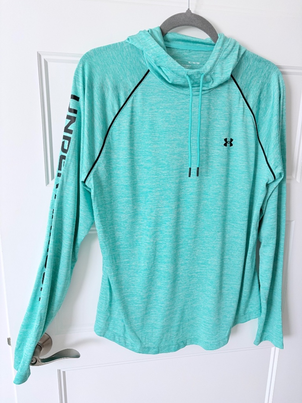 Women's Teal long sleeve light weight hoodie